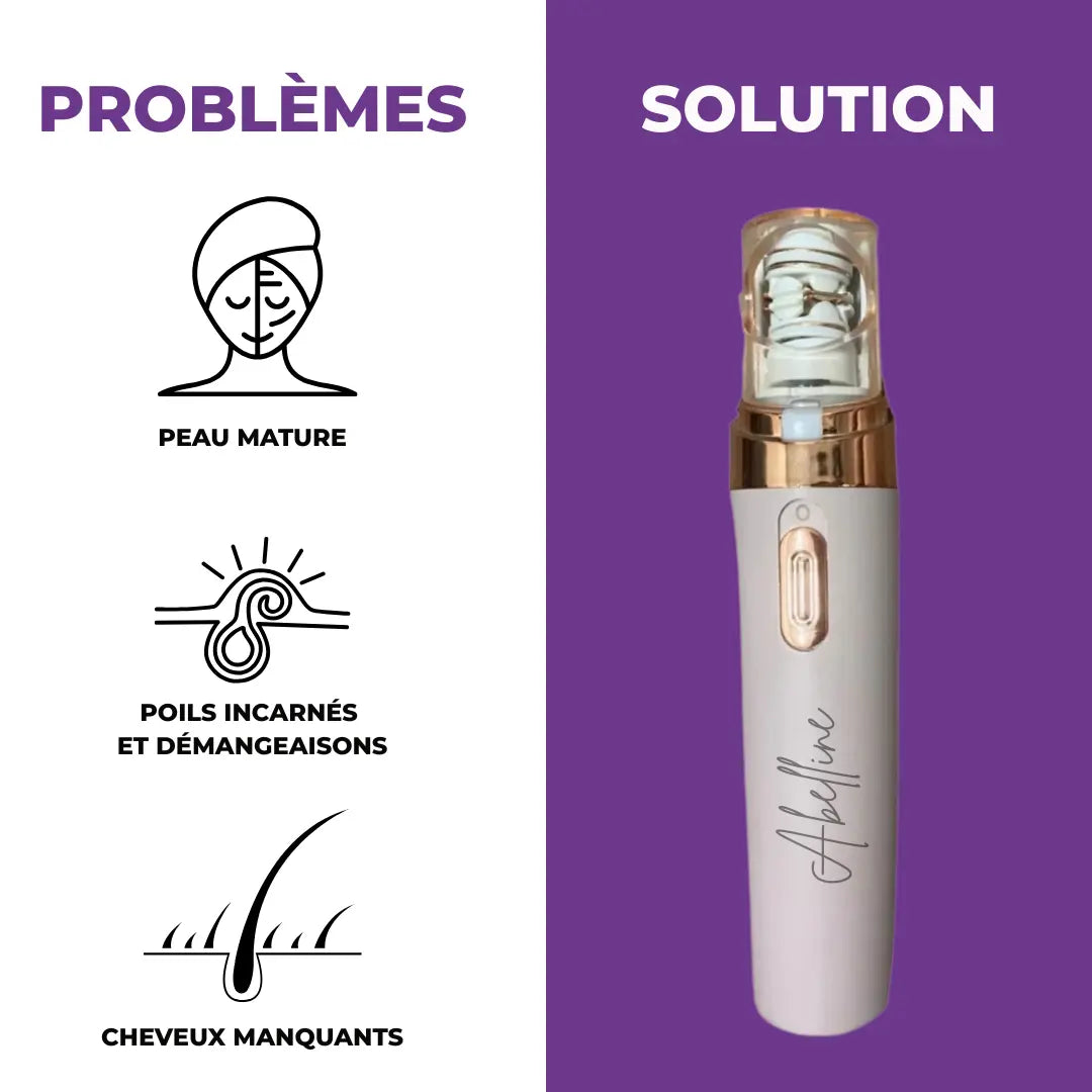 Abelline Pro : Une peau nette. En 2 minutes. À la maison.